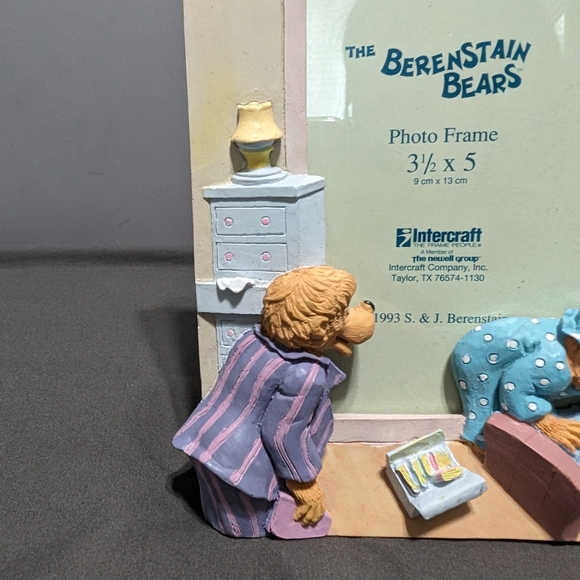 Vintage Berenstain Bears 1993 photo frame 3.5"X5" intercraft - Picture 3 of 7